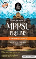 Shivaan's Rapid Fire Volume 1 (2nd Edition) MPPSC Prelims Unit 1 to 5| MPPSC Prelims| MPSET|MPSEB by Pavan Choudhary
