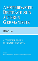 Advances in Old Frisian Philology