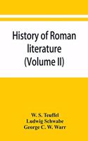 History of Roman literature (Volume II)