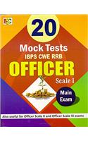 20 Mock Tests IBPS CWE RRB Officer Scale- I (Main Exam)