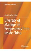 Diversity of Managerial Perspectives from Inside China