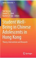 Student Well-Being in Chinese Adolescents in Hong Kong