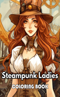 Steampunk Ladies Coloring Book