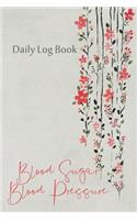 Daily Log Book Blood Sugar Blood Pressure