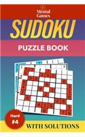 Mental Games - Sudoku: Large Format Puzzle Book 2020 - Hard Level #4 - With Solutions