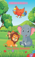 Cute Baby Animals - Coloring Book for Kids Ages 4-8: Coloring Book For Boys & Girls