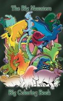 Big Monsters Big Coloring Book