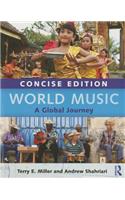 World Music Concise Edition: A Global Journey - Paperback & CD Set Value Pack