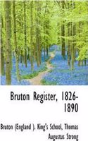 Bruton Register, 1826-1890