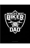 World's Best Biker Dad: Two Column Ledger(1631 Two Column Ledger)