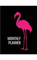 Monthly Planner Flamingo