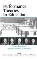 Performance Theories in Education