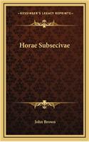 Horae Subsecivae