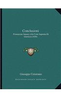 Conclusioni