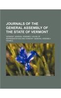 Journals of the General Assembly of the State of Vermont