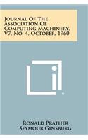 Journal of the Association of Computing Machinery, V7, No. 4, October, 1960
