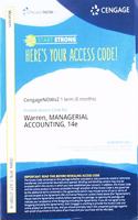 Cengagenowv2, 1 Term Printed Access Card for Warren/Reeve/Duchac's Managerial Accounting, 14th