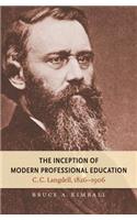 Inception of Modern Professional Education