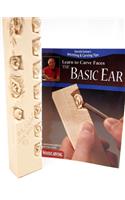 Basic Ear Study Stick Kit (Learn to Carve Faces with Harold Enlow)