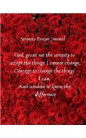 Serenity Prayer Journal