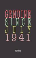 Genuine Since July 1941