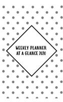 Weekly Planner At A Glance 2020