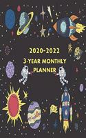 2020 - 2022 3- Year Monthly Planner