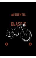 Authentic motorcycle