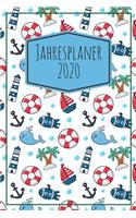 Jahresplaner 2020: Terminplaner mit Wochenplaner von September 2019 bis Dezember 2020 zum organisieren, planen und notieren. 174 Seiten in weiß im Format A5 mit glänze