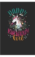 Daddy Of The Birthday Girl: Blank Lined Notebook (6" x 9" - 120 pages) Birthday Themed Notebook for Daily Journal, Diary, and Gift