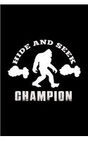 Hide And Seek Champion: Hangman Puzzles - Mini Game - Clever Kids - 110 Lined Pages - 6 X 9 In - 15.24 X 22.86 Cm - Single Player - Funny Great Gift