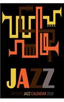 Artistic Jazz Calendar 2020