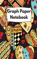 Graph Paper Notebook: Large Simple Graph Paper Notebook, 100 Quad ruled 4x4 pages 8.5 x 11 / Grid Paper Notebook for Math and Science Students / Crazy Fruits Collection(Crazy Fruits Collection Notebooks)