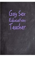 Gay Sex Education Teacher