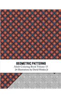Geometric Patterns - Adult Coloring Book Vol. 15