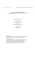 Effects of Above Real Time Training (Artt) on Individual Skills and Contributions to Crew/Team Performance