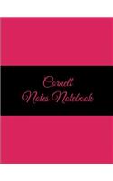 Cornell Notes Notebook