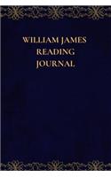 William James Reading Journal: A Summary Journal and Reading Log Journal for William James Lovers