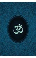 Monogram Hinduism Notebook: Blank Journal Diary Log(41 Monogram Cerulean 150 Lined)