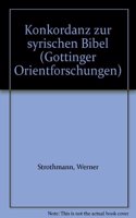 Konkordanz Zur Syrischen Bibel: (33 Gottinger Orientforschungen)