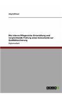 Die Interne Pflegevisite. Ein Instrument Zur Qualitatssicherung. Entwicklung Und Vergleichende Prufung.