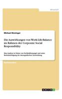 Die Auswirkungen von Work-Life-Balance im Rahmen der Corporate Social Responsibility