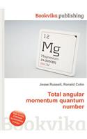 Total Angular Momentum Quantum Number