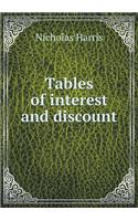 Tables of Interest and Discount