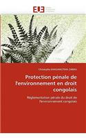 Protection pénale de l'environnement en droit congolais