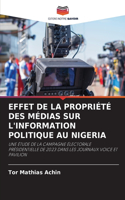 Effet de la Propriété Des Médias Sur l'Information Politique Au Nigeria