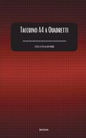 Taccuino A4 a Quadretti