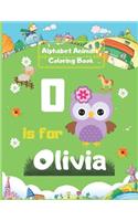 Alphabet Animals Coloring Book