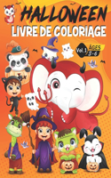 Halloween Livre de Coloriage: Livres de coloriage Halloween pour enfants, garçons et filles et tout-petits âgés de 3 à 6 ans