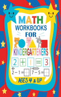Math Workbooks for Kindergarteners